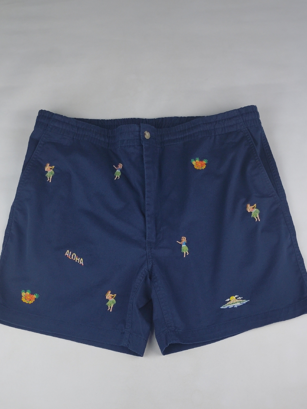 Polo Ralph Lauren Mens Classic Fit Embroidered Shorts. - Picture 3 of 16